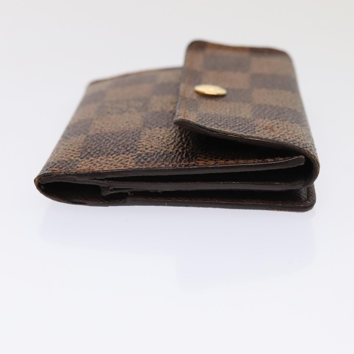 LOUIS VUITTON Damier Ebene Ludlow Coin Purse N62925 LV bs17850