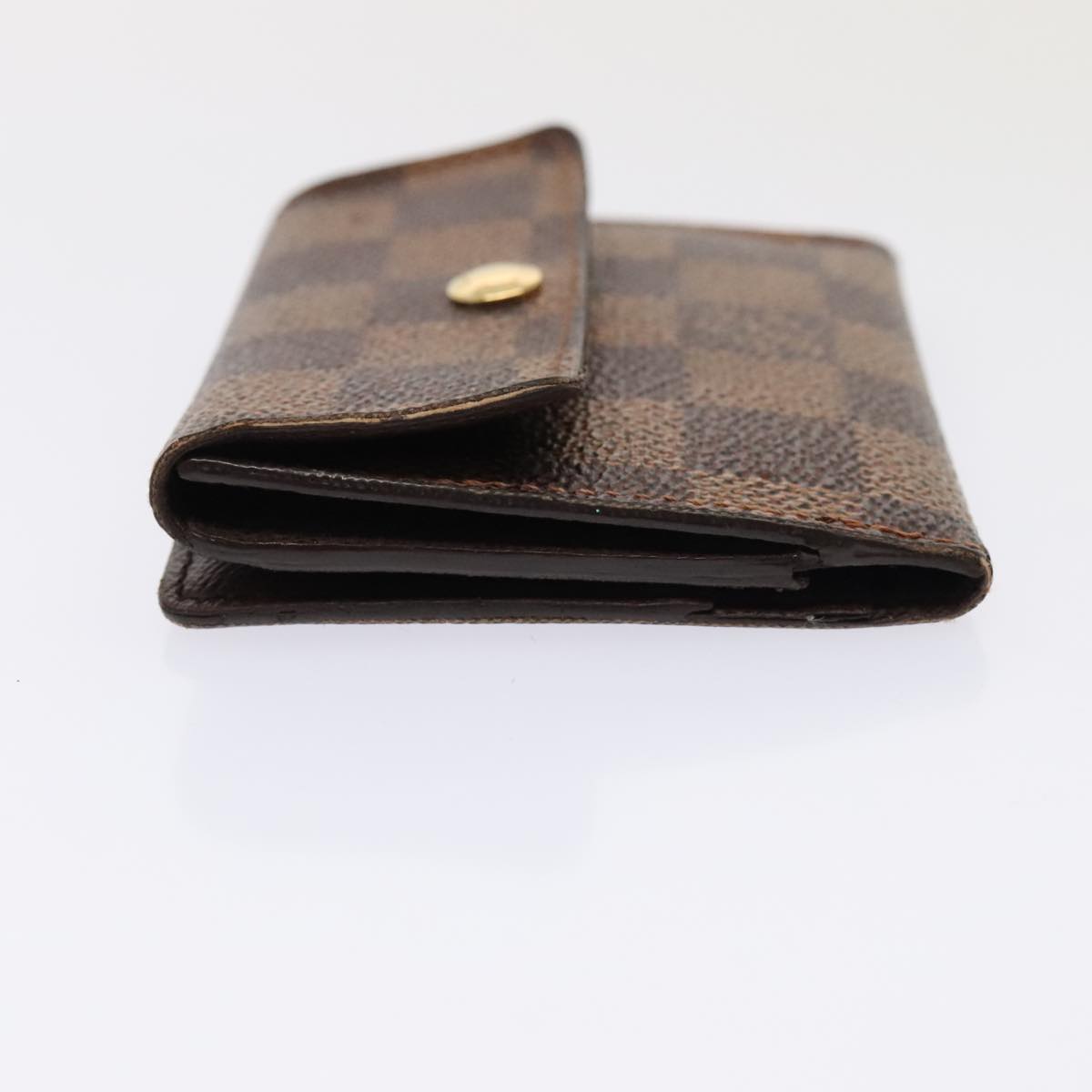 LOUIS VUITTON Damier Ebene Ludlow Coin Purse N62925 LV bs17850