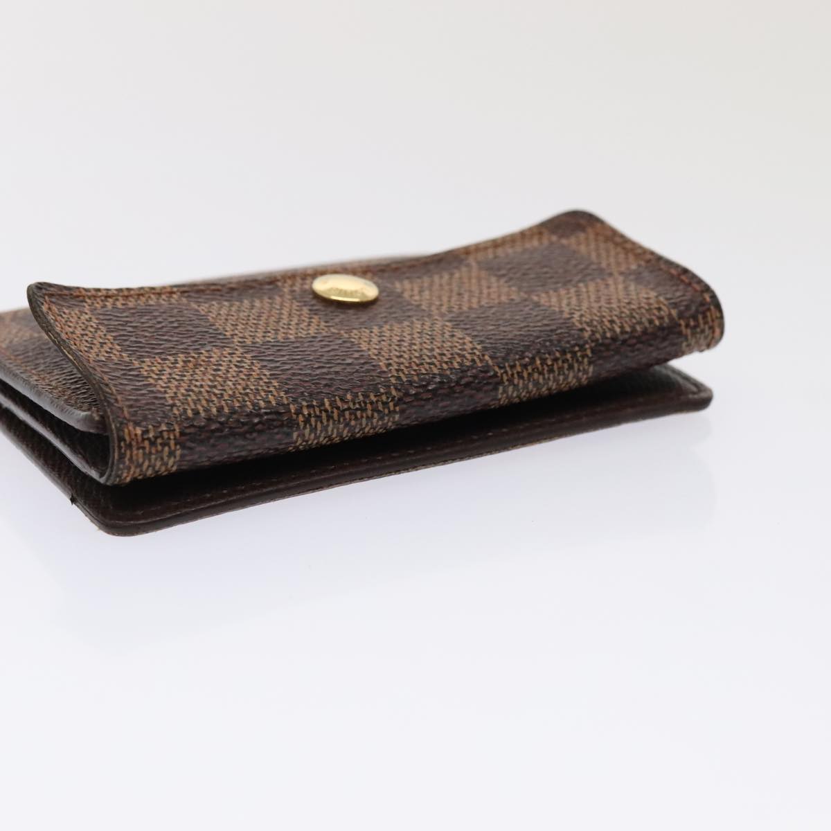 LOUIS VUITTON Damier Ebene Ludlow Coin Purse N62925 LV bs17850