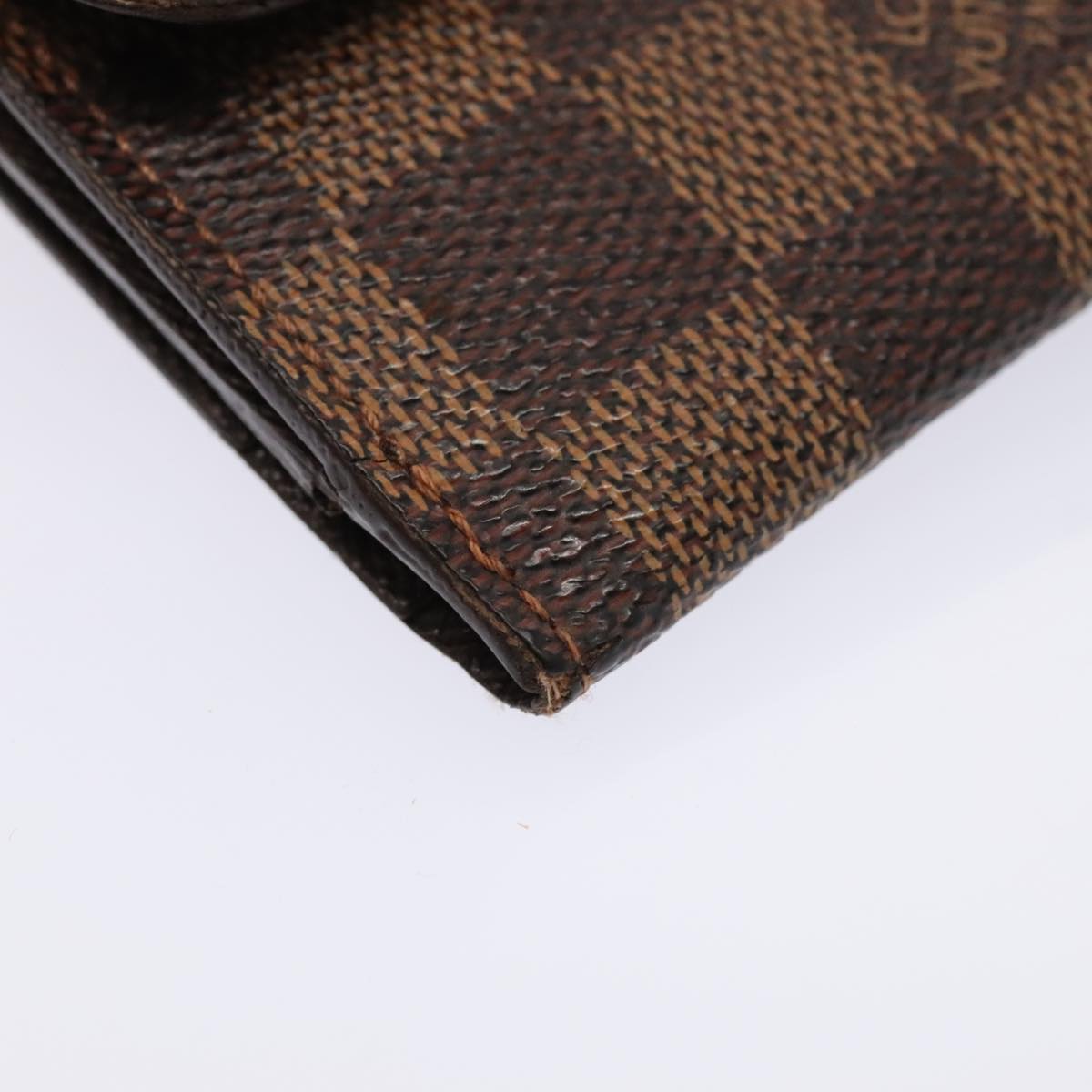 LOUIS VUITTON Damier Ebene Ludlow Coin Purse N62925 LV bs17850