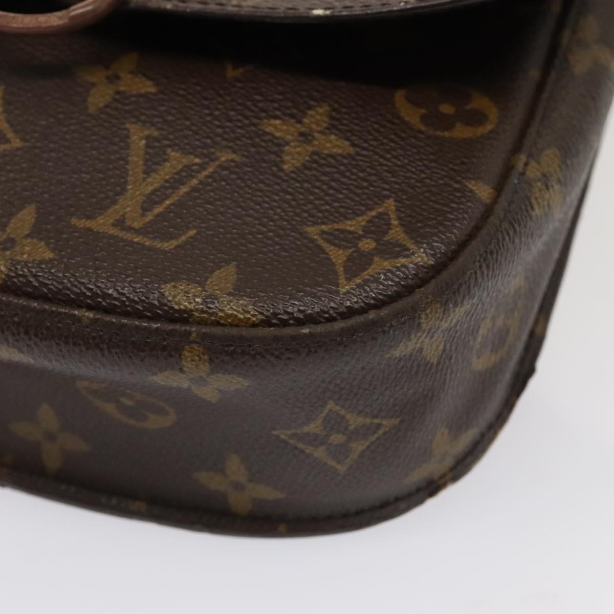 LOUIS VUITTON Monogram Saint Cloud MM Shoulder Bag M51243 LV bs17852