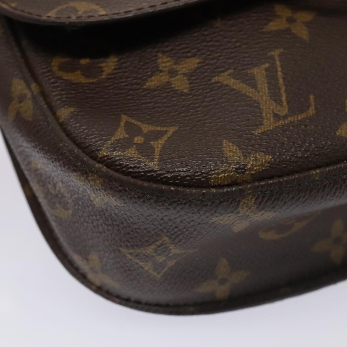 LOUIS VUITTON Monogram Saint Cloud MM Shoulder Bag M51243 LV bs17852