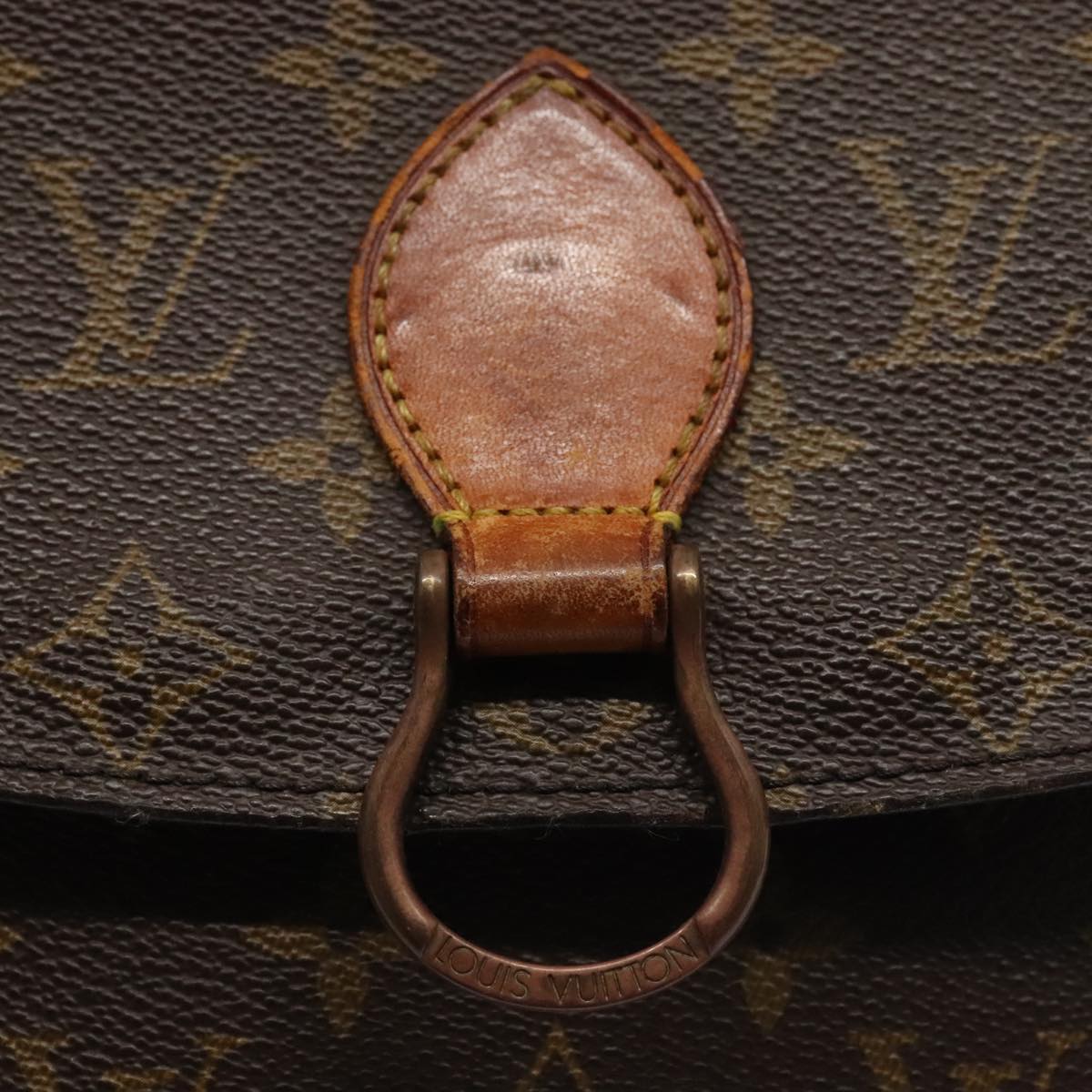LOUIS VUITTON Monogram Saint Cloud MM Shoulder Bag M51243 LV bs17852