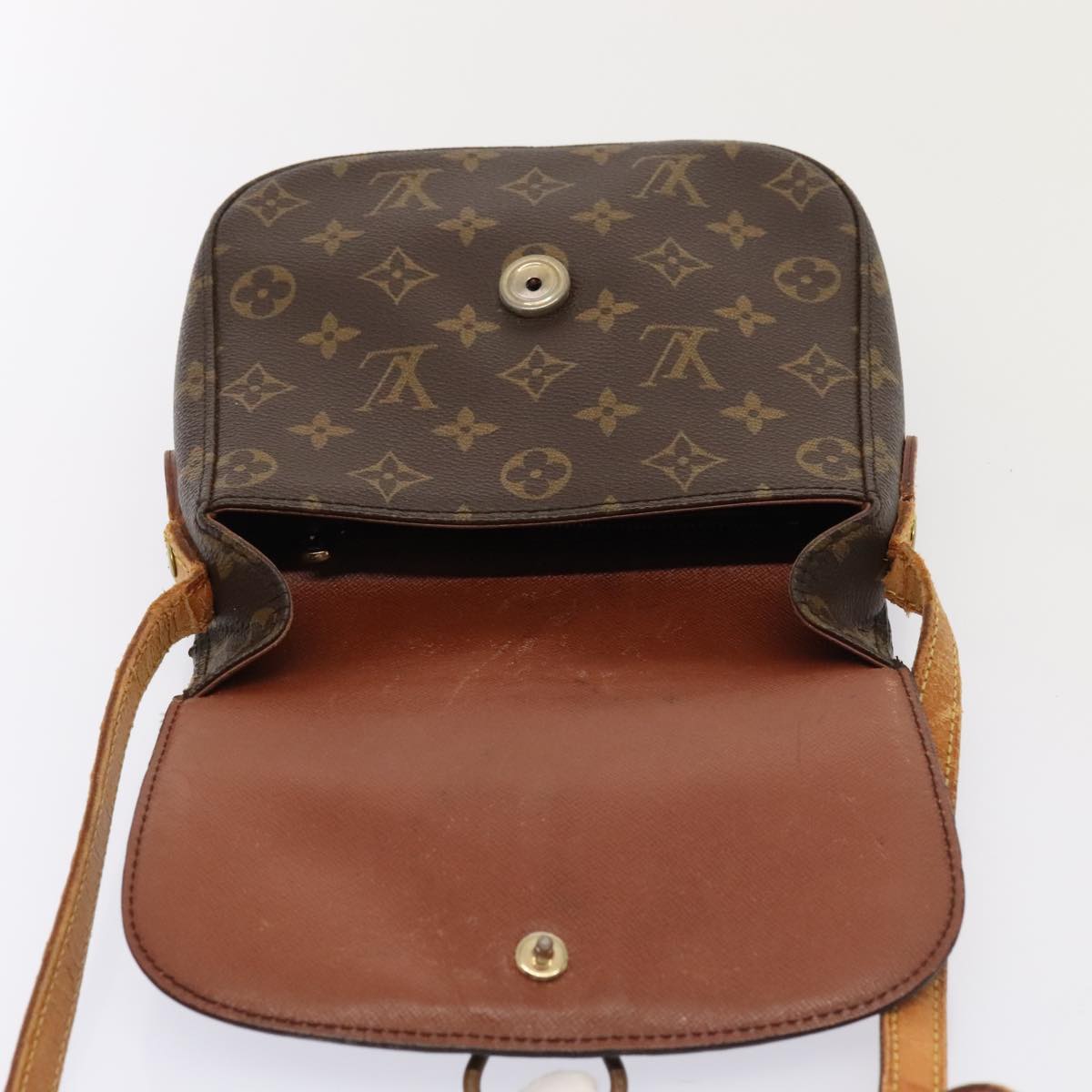 LOUIS VUITTON Monogram Saint Cloud MM Shoulder Bag M51243 LV bs17852