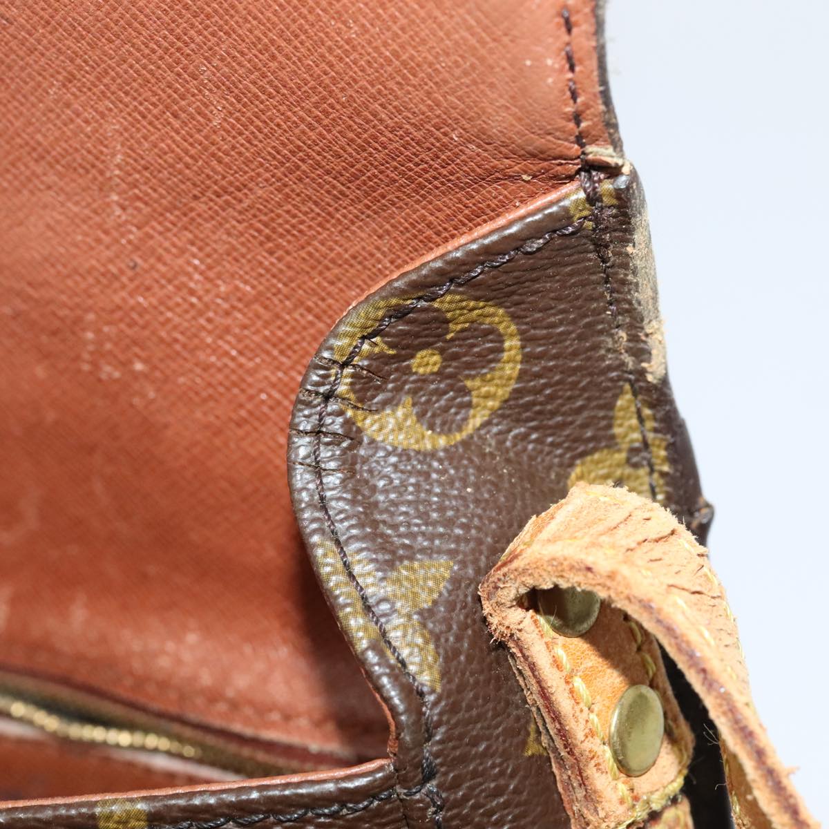 LOUIS VUITTON Monogram Saint Cloud MM Shoulder Bag M51243 LV bs17852