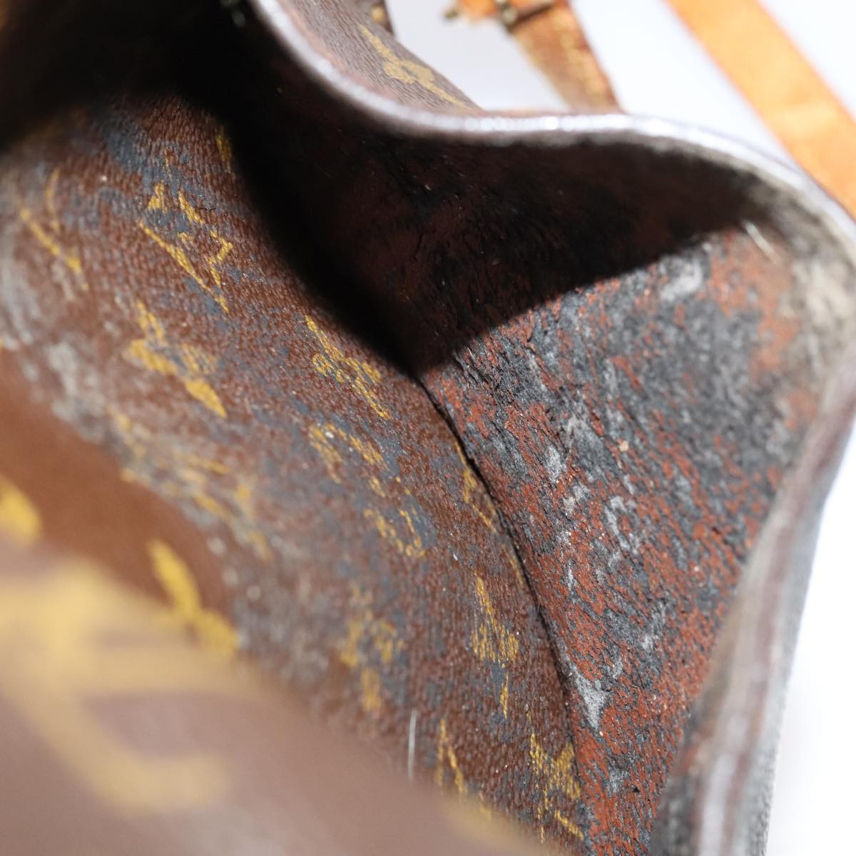 LOUIS VUITTON Monogram Saint Cloud MM Shoulder Bag M51243 LV bs17852