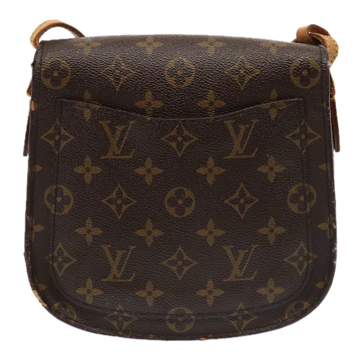 LOUIS VUITTON Monogram Saint Cloud MM Shoulder Bag M51243 LV bs17852