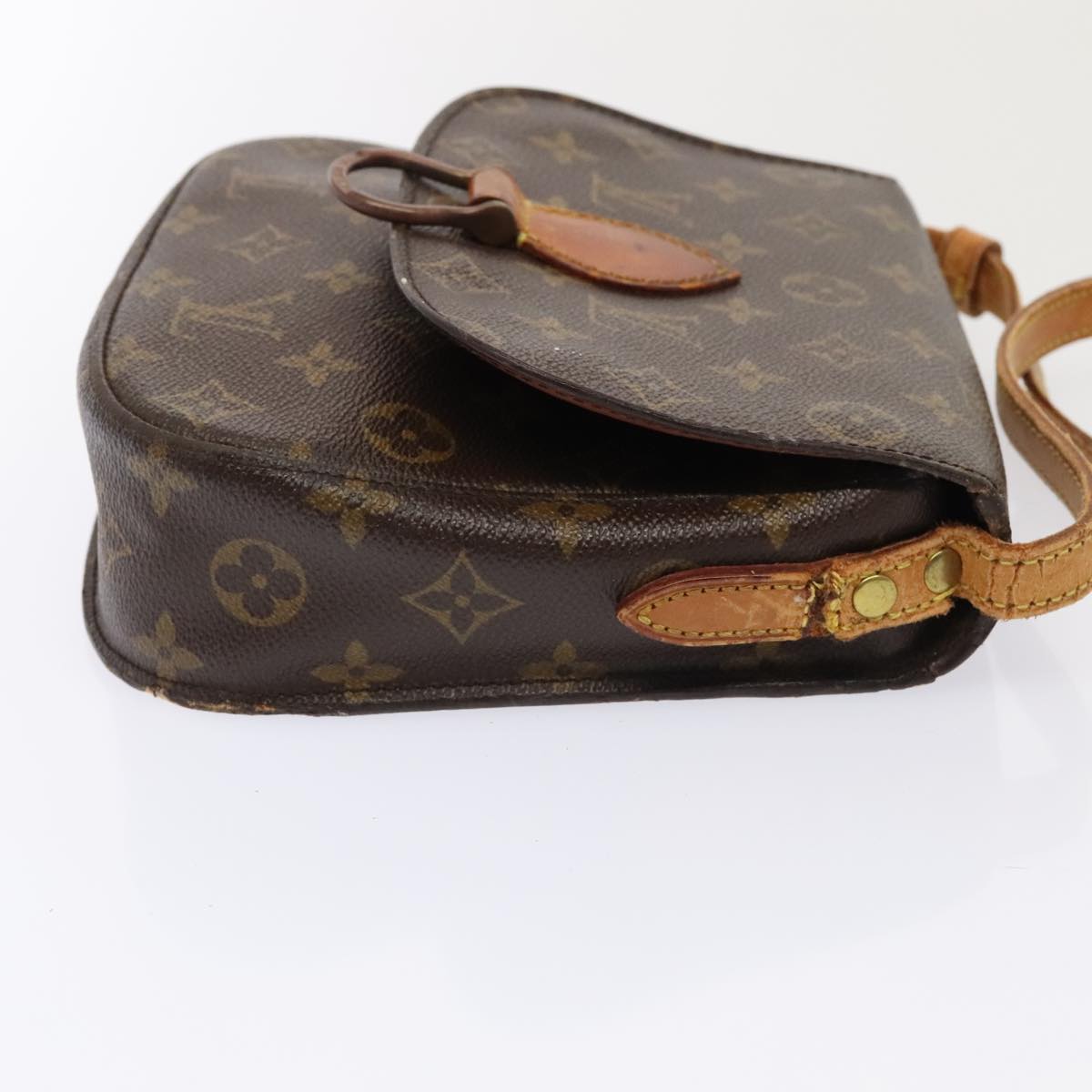 LOUIS VUITTON Monogram Saint Cloud MM Shoulder Bag M51243 LV bs17852