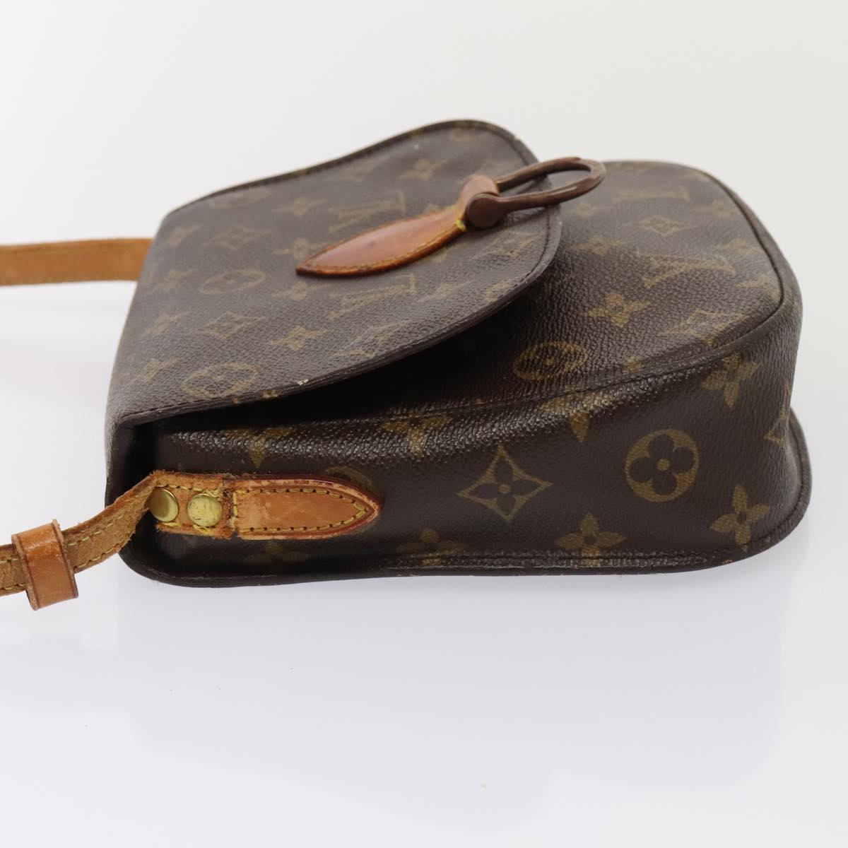LOUIS VUITTON Monogram Saint Cloud MM Shoulder Bag M51243 LV bs17852