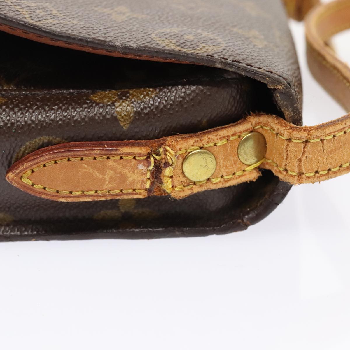 LOUIS VUITTON Monogram Saint Cloud MM Shoulder Bag M51243 LV bs17852