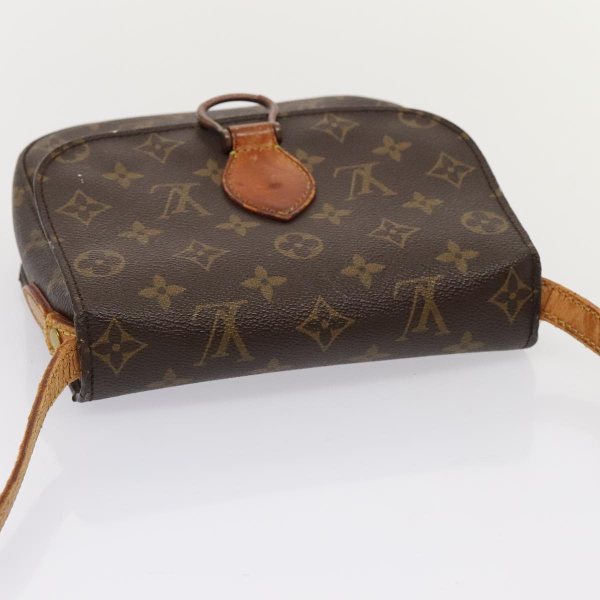 LOUIS VUITTON Monogram Saint Cloud MM Shoulder Bag M51243 LV bs17852
