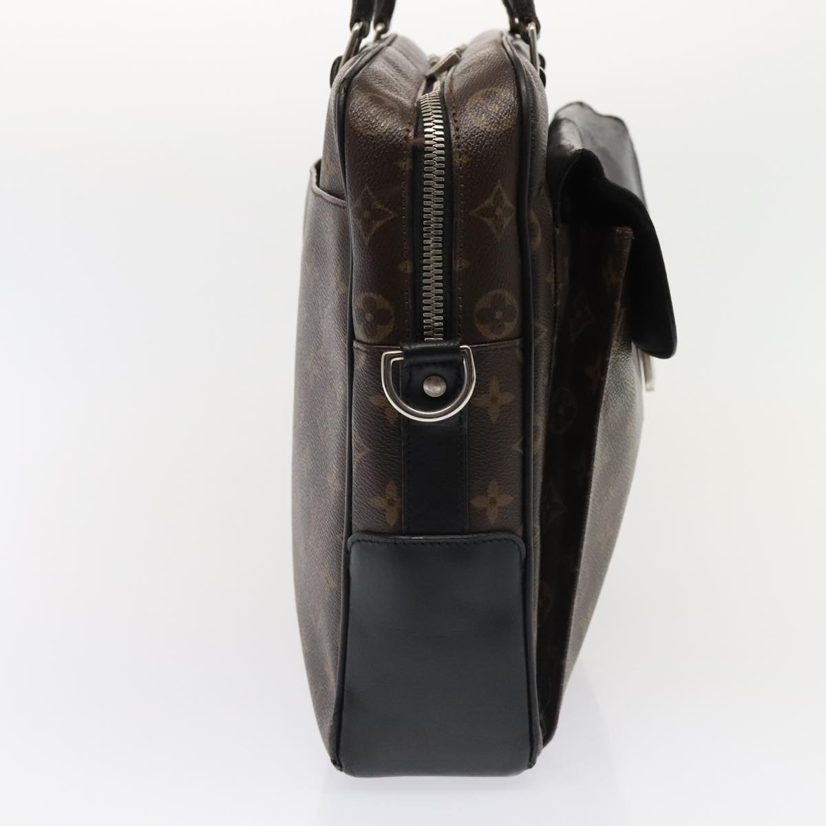 LOUIS VUITTON Monogram Macassar Soft briefcase Bag 2way M56719 LV bs17853