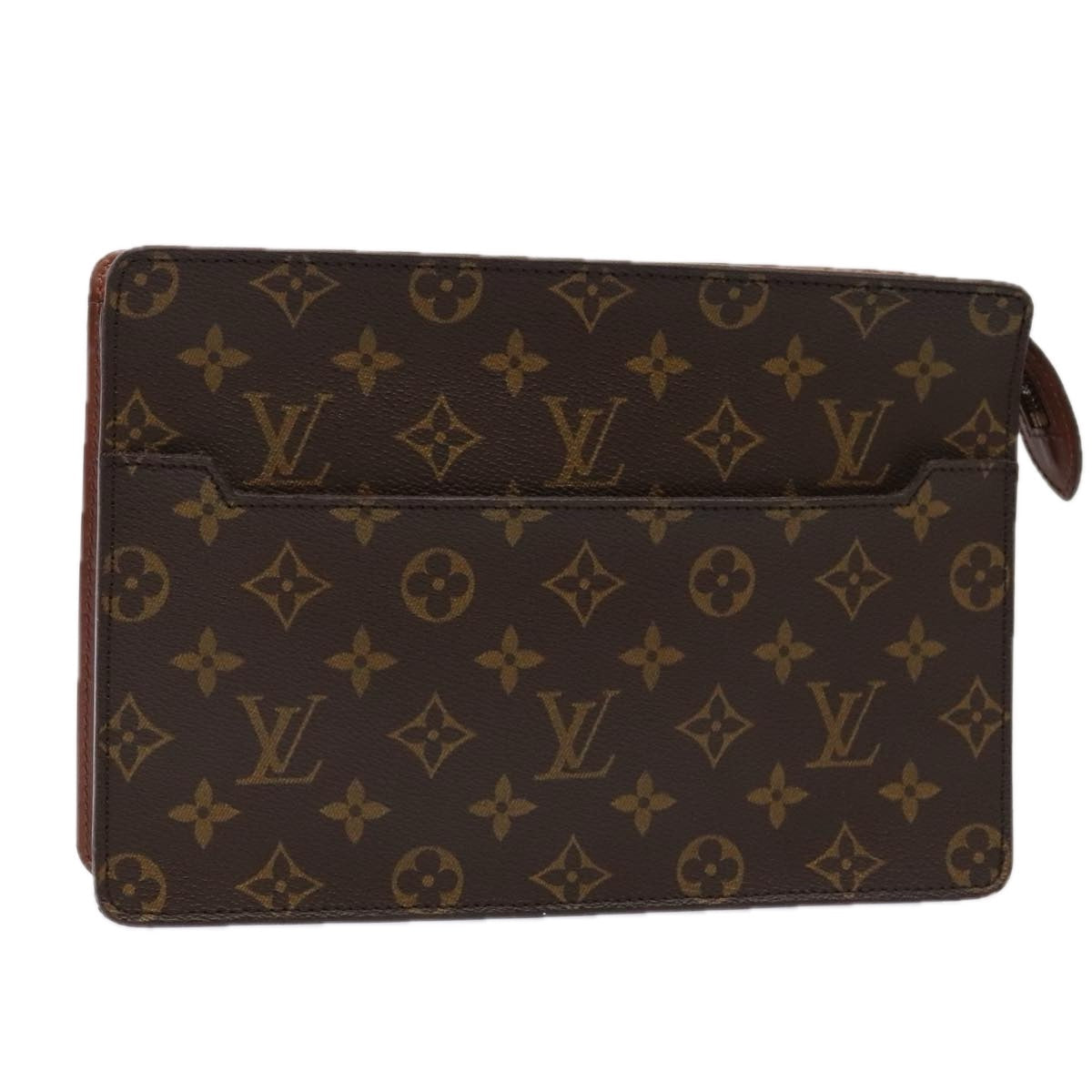 LOUIS VUITTON Monogram Pochette Homme Clutch Bag M51795 LV bs17860