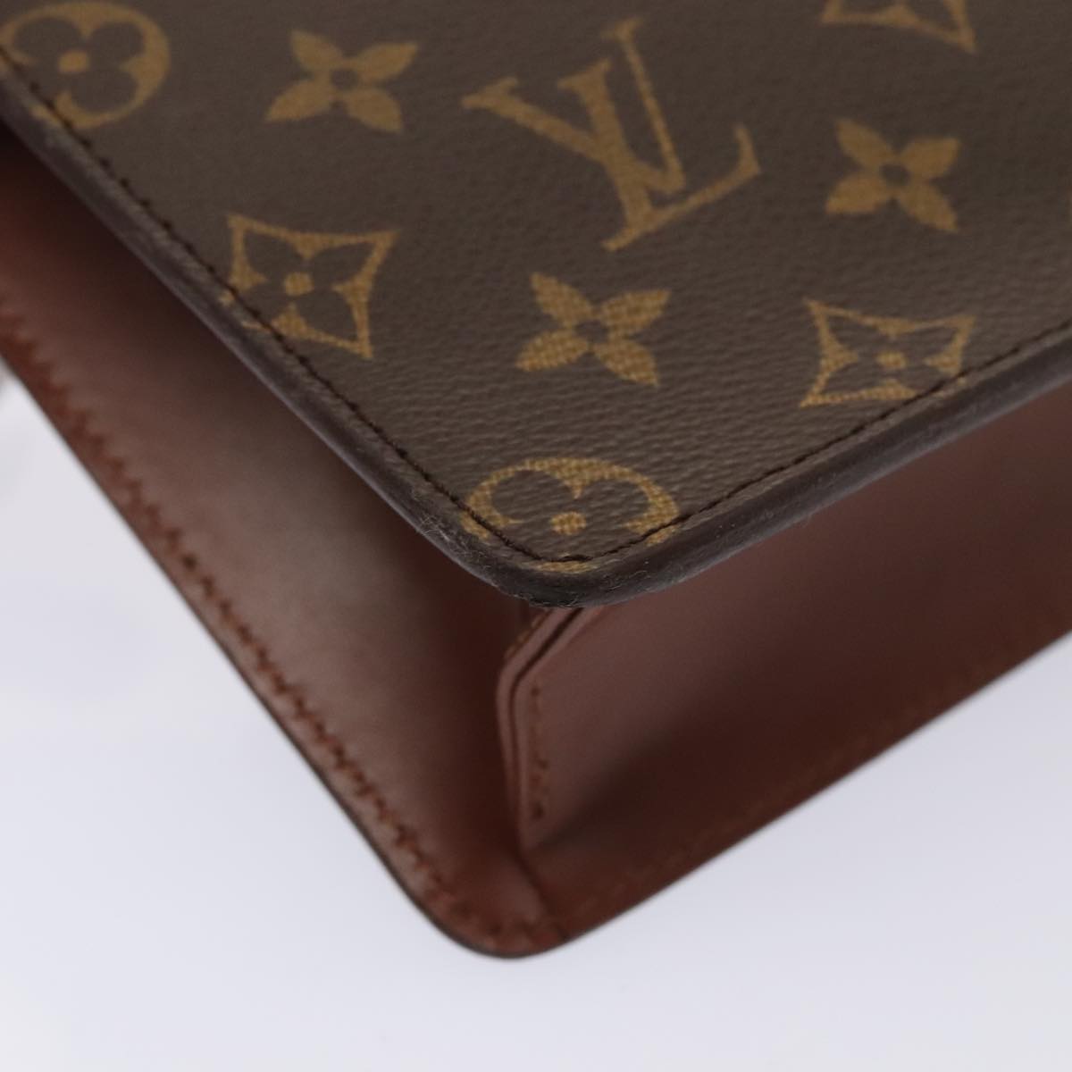 LOUIS VUITTON Monogram Pochette Homme Clutch Bag M51795 LV bs17860