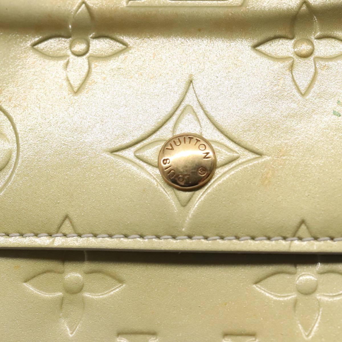 LOUIS VUITTON Monogram Vernis Walker Gris M91031 LV bs17864