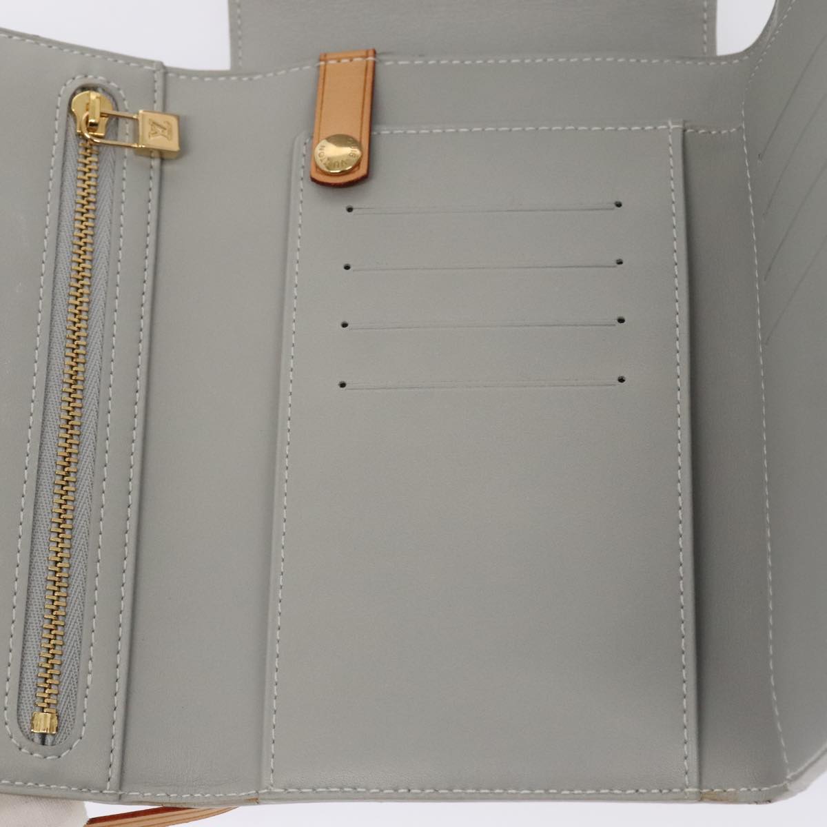 LOUIS VUITTON Monogram Vernis Walker Gris M91031 LV bs17864