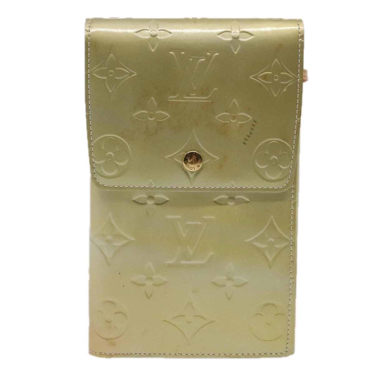 LOUIS VUITTON Monogram Vernis Walker Gris M91031 LV bs17864