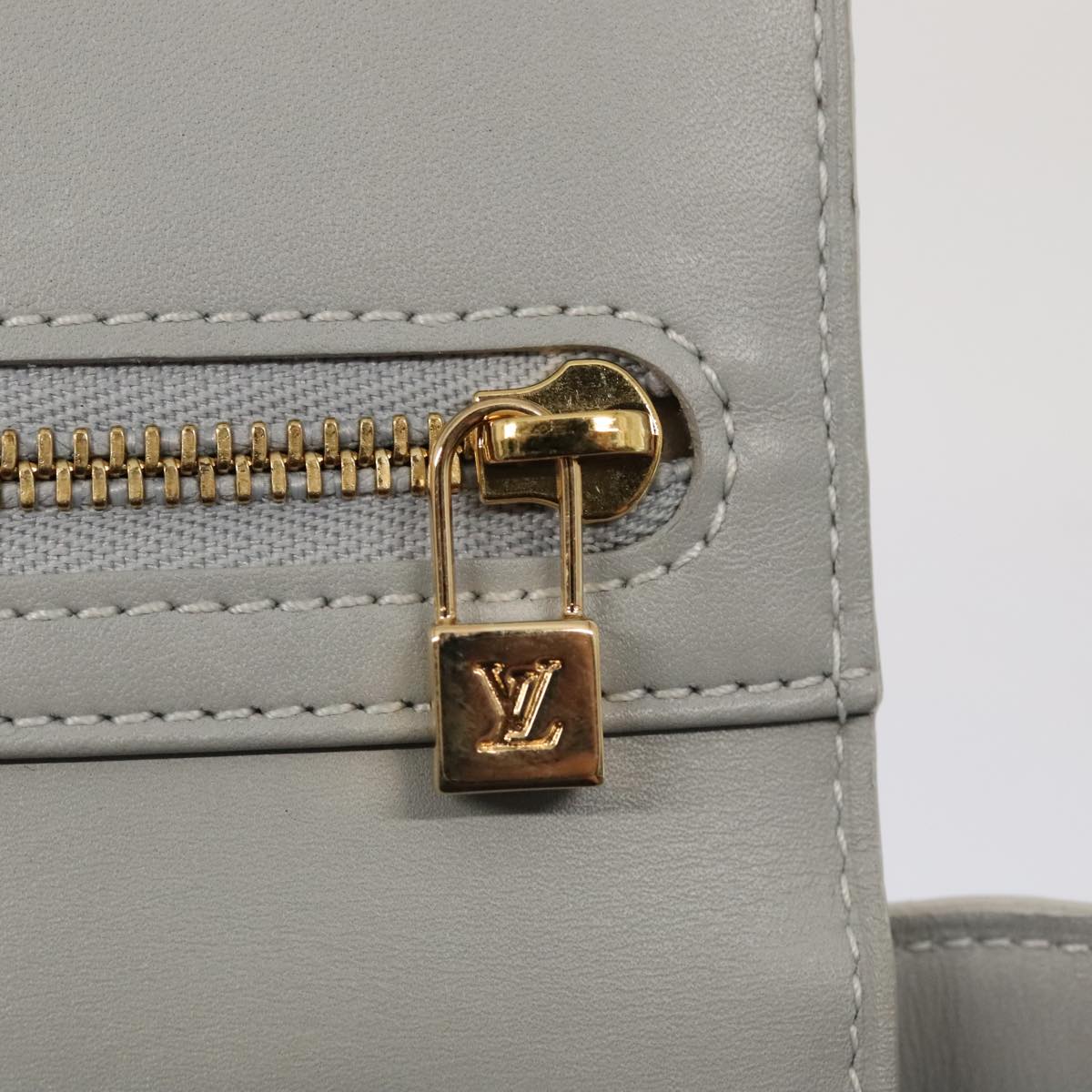 LOUIS VUITTON Monogram Vernis Walker Gris M91031 LV bs17864