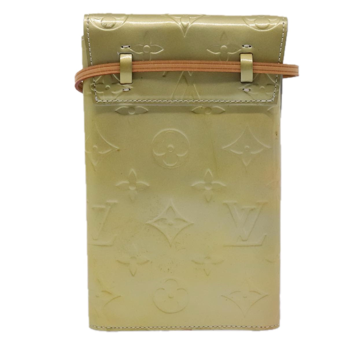 LOUIS VUITTON Monogram Vernis Walker Gris M91031 LV bs17864