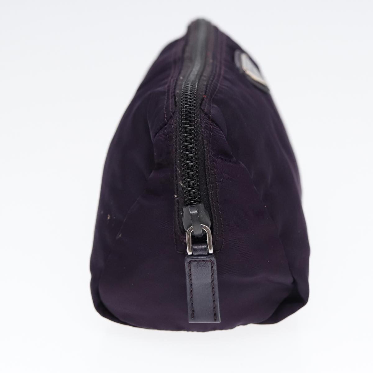 Luxury Prada Pouch Nylon Purple Silver  bs17869