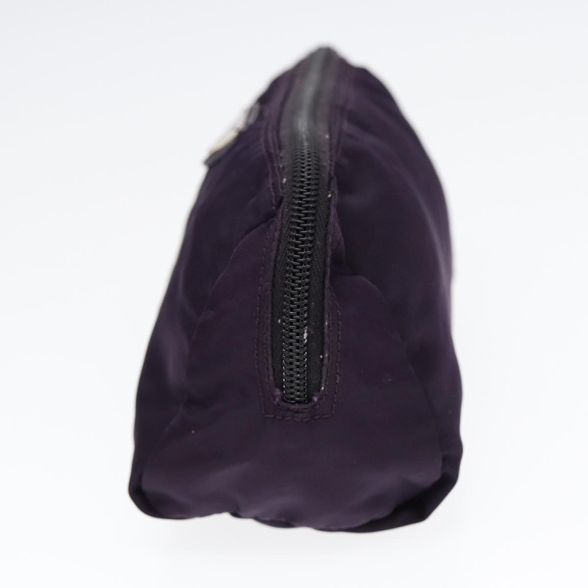 Luxury Prada Pouch Nylon Purple Silver  bs17869