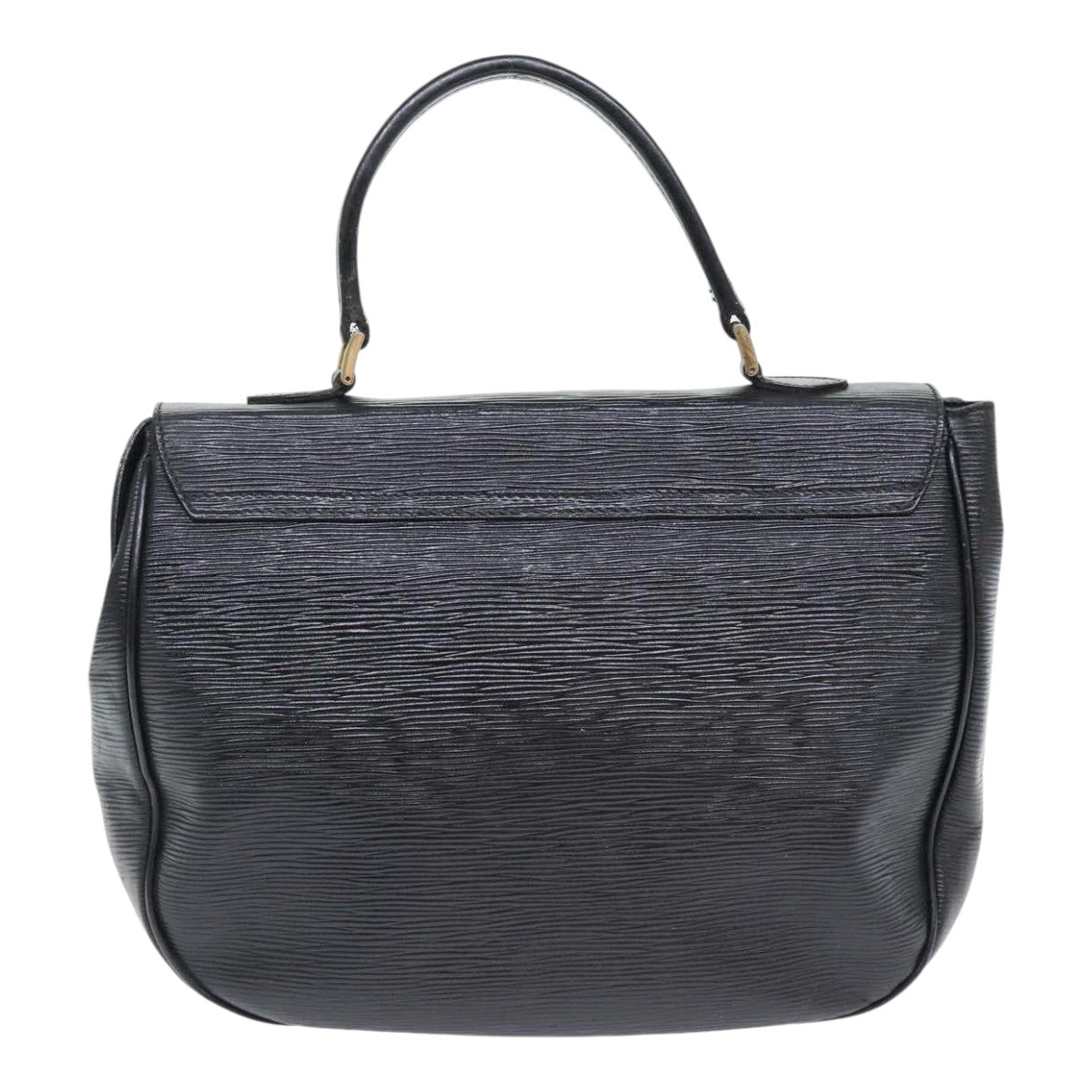 Luxury Fendi Hand Bag Leather Black Goldbs17873
