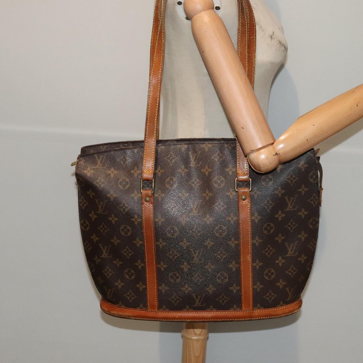 LOUIS VUITTON Monogram Babylone Tote Bag M51102 LV bs17920