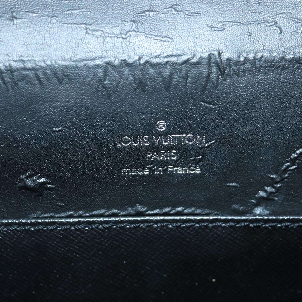LOUIS VUITTON Taiga Serviette Kazan Business Bag Ardoise M30802 LV bs17926