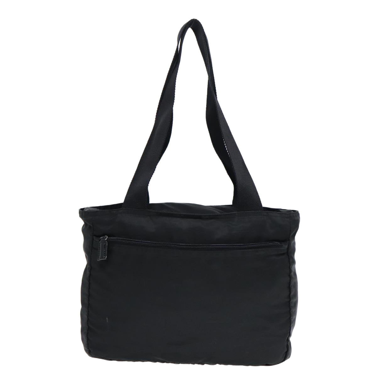Luxury Prada Tote Bag Nylon Black Silver  bs17948