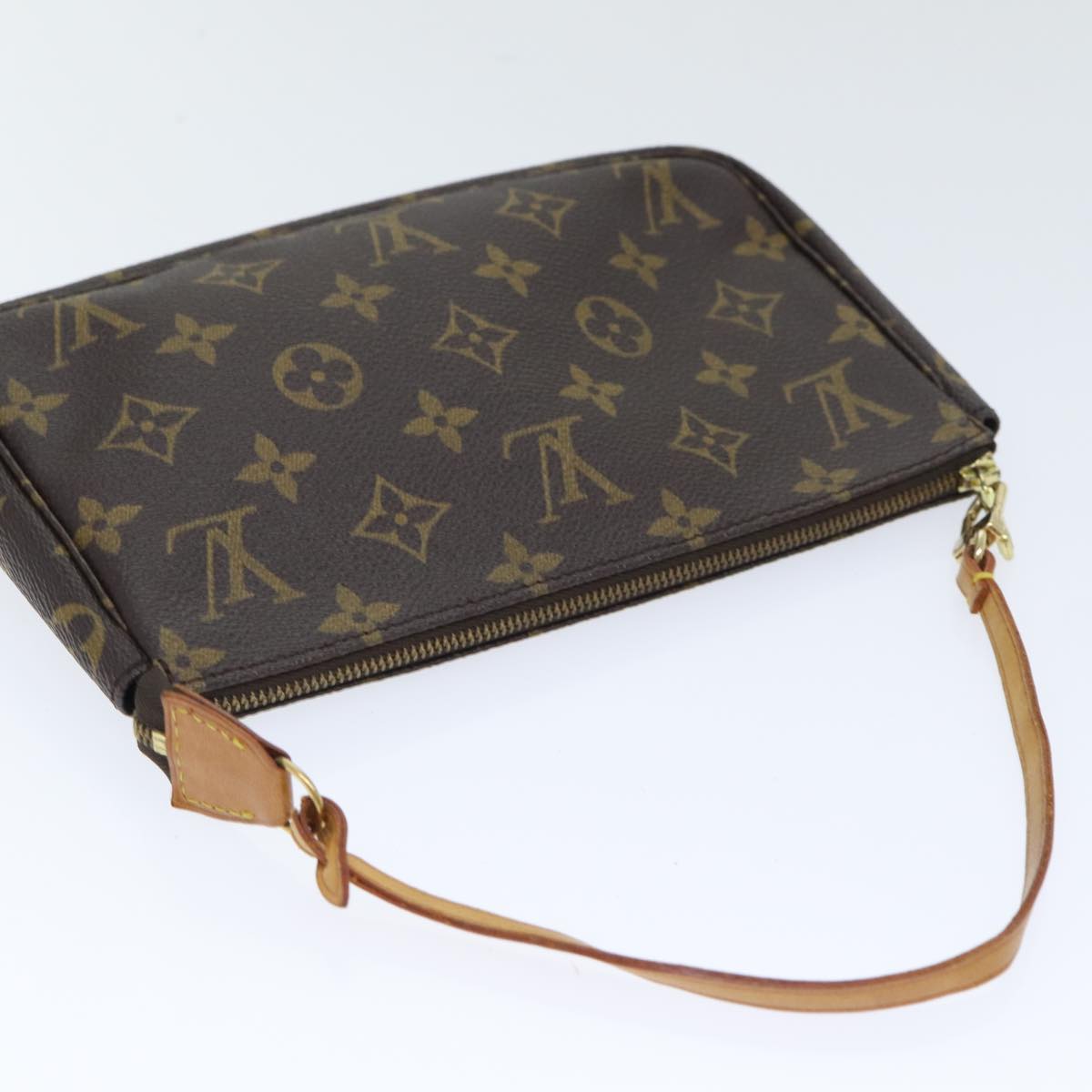 LOUIS VUITTON Monogram Pochette Accessoires Pouch M51980 LV bs17960