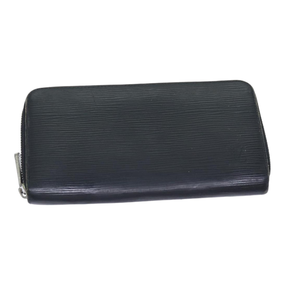 LOUIS VUITTON Epi Zippy Wallet Long Wallet Black M64838 LV bs17961
