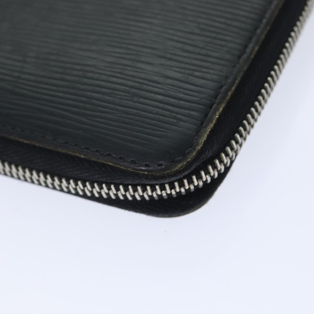 LOUIS VUITTON Epi Zippy Wallet Long Wallet Black M64838 LV bs17961