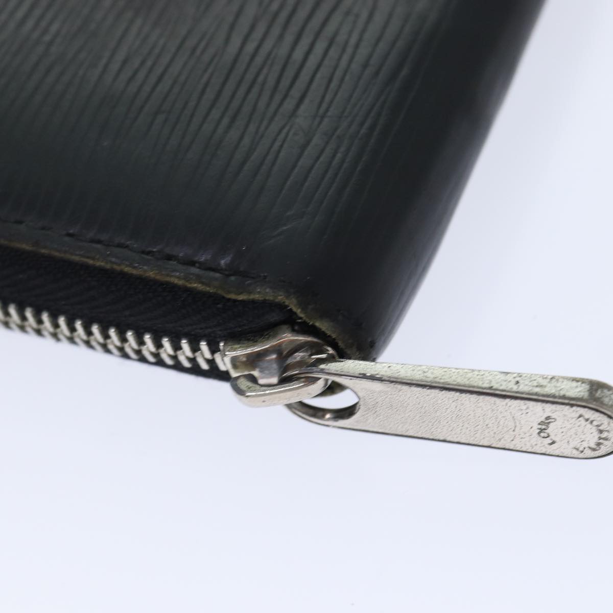 LOUIS VUITTON Epi Zippy Wallet Long Wallet Black M64838 LV bs17961