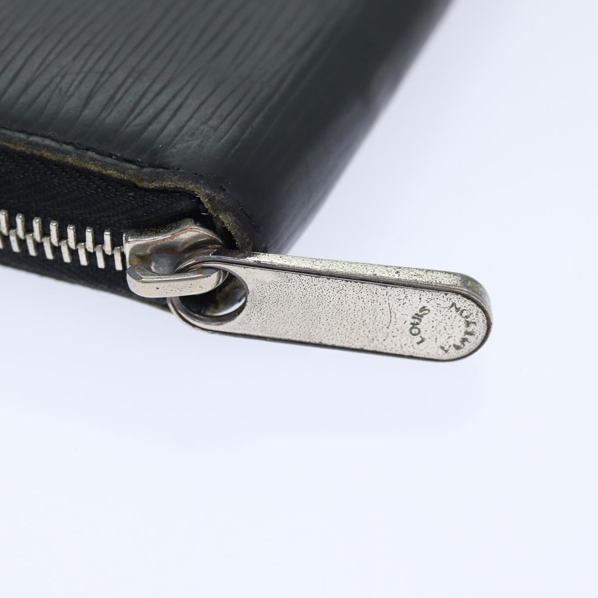 LOUIS VUITTON Epi Zippy Wallet Long Wallet Black M64838 LV bs17961
