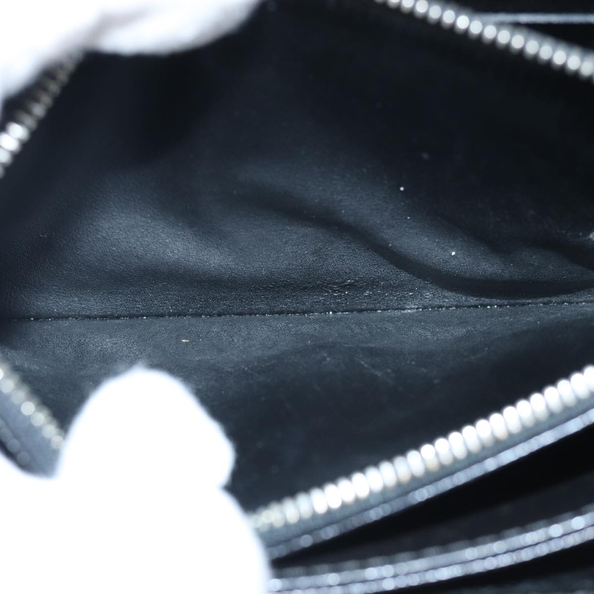 LOUIS VUITTON Epi Zippy Wallet Long Wallet Black M64838 LV bs17961