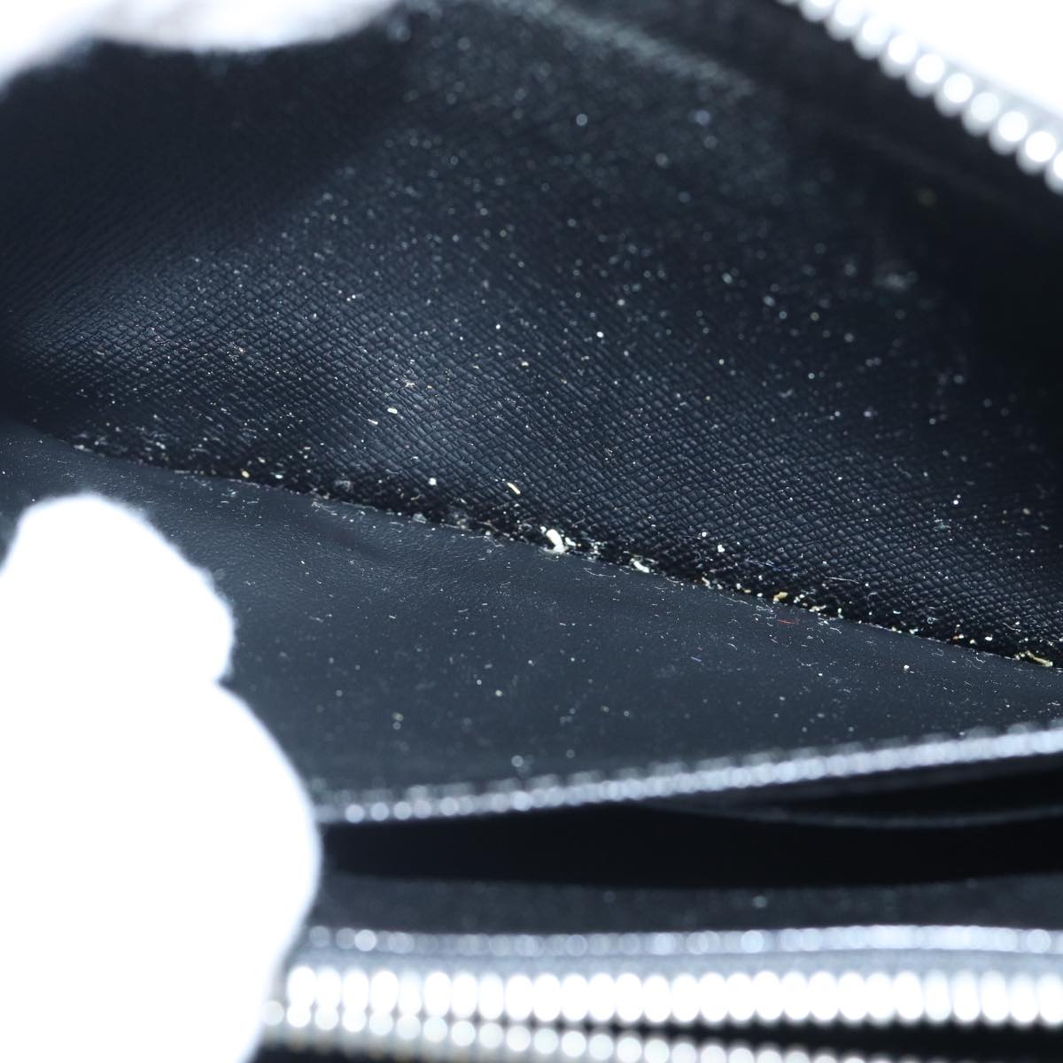 LOUIS VUITTON Epi Zippy Wallet Long Wallet Black M64838 LV bs17961