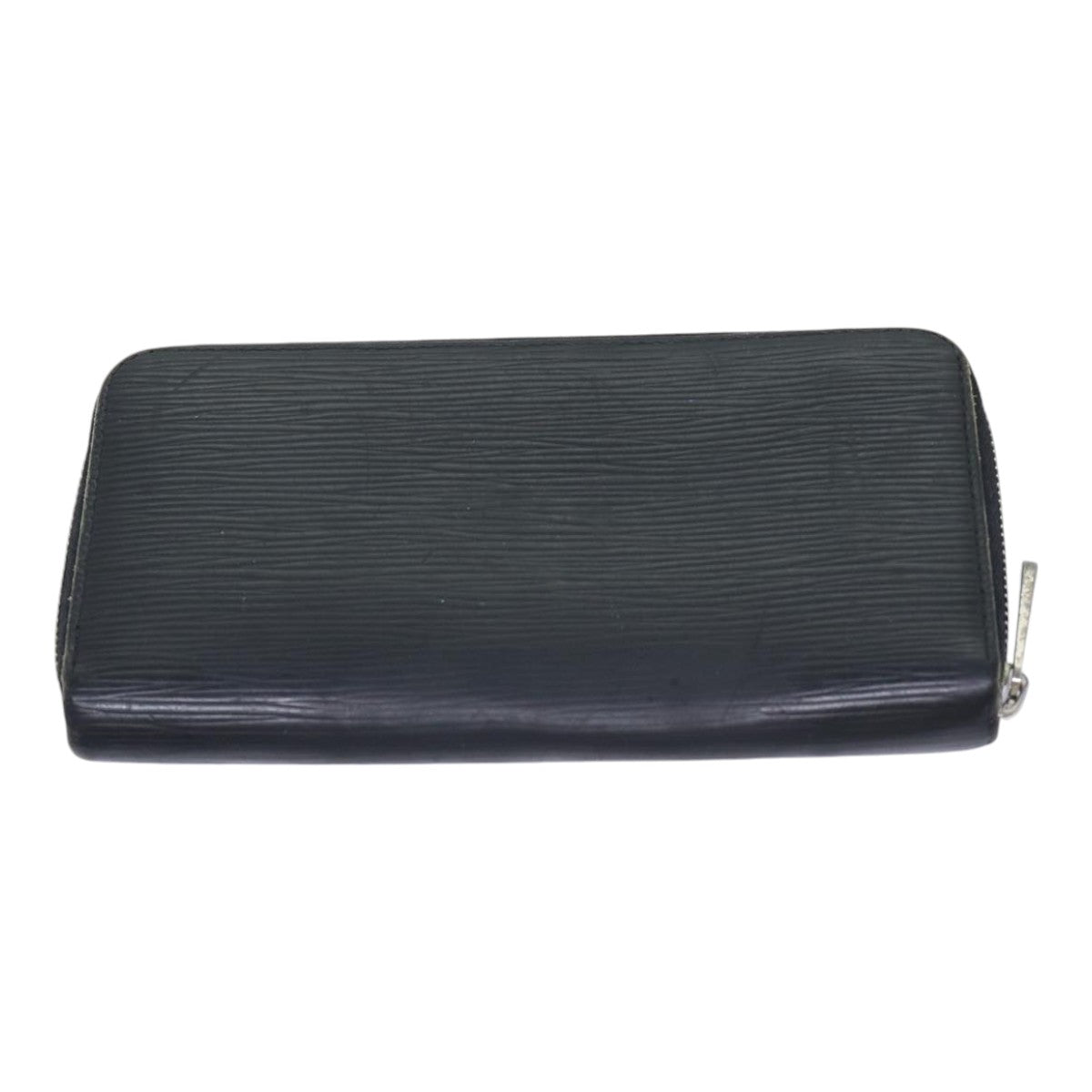 LOUIS VUITTON Epi Zippy Wallet Long Wallet Black M64838 LV bs17961