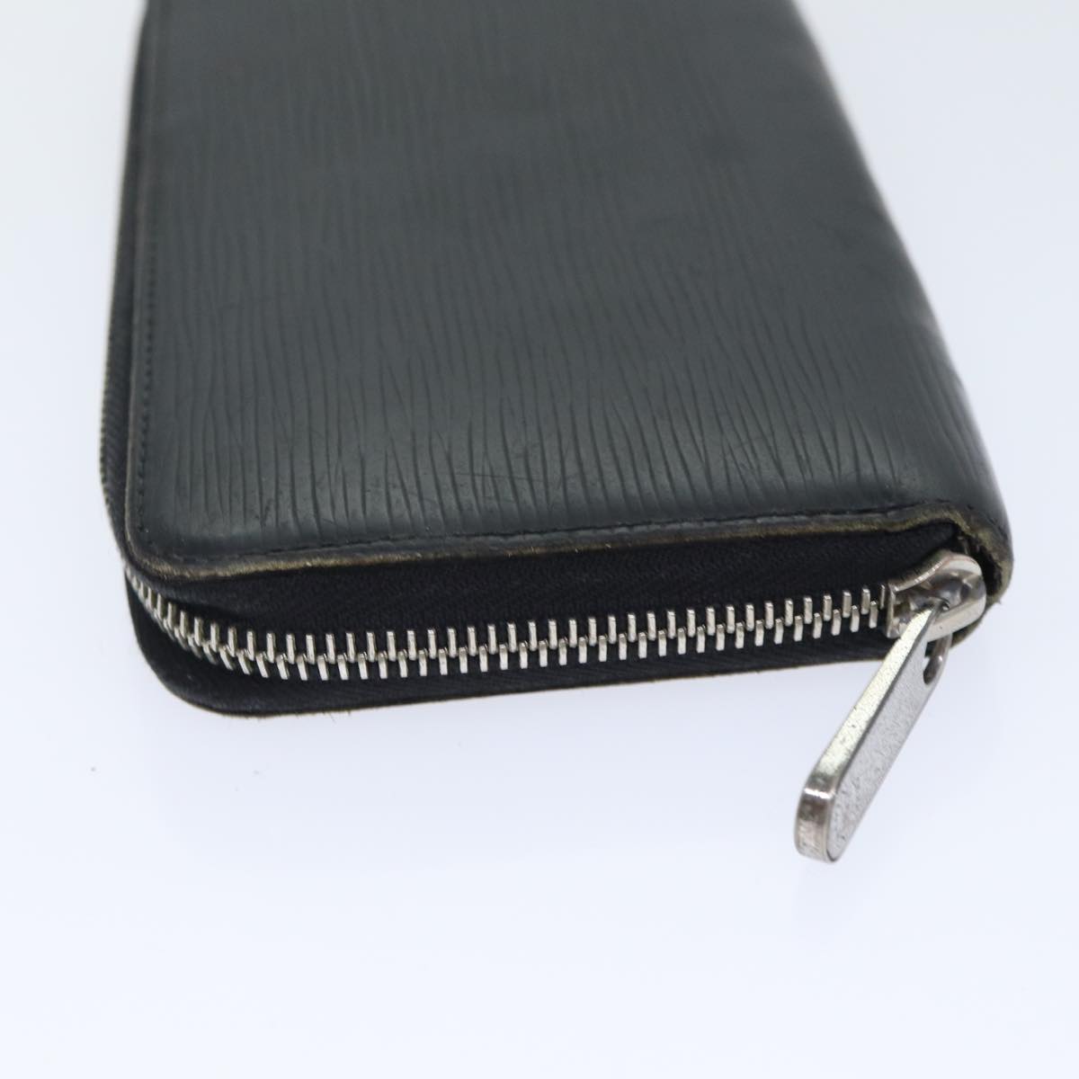 LOUIS VUITTON Epi Zippy Wallet Long Wallet Black M64838 LV bs17961