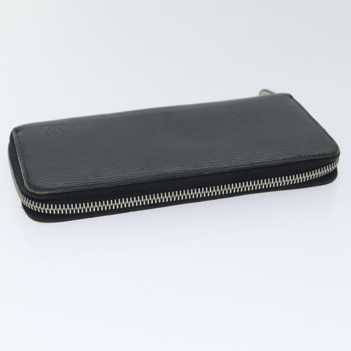 LOUIS VUITTON Epi Zippy Wallet Long Wallet Black M64838 LV bs17961