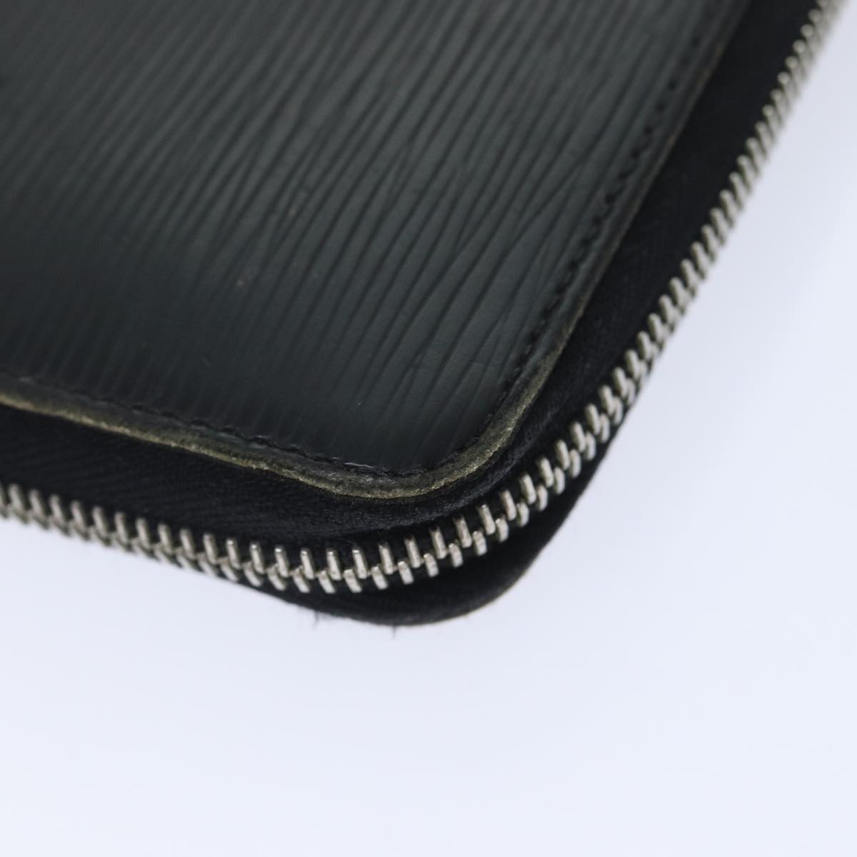 LOUIS VUITTON Epi Zippy Wallet Long Wallet Black M64838 LV bs17961