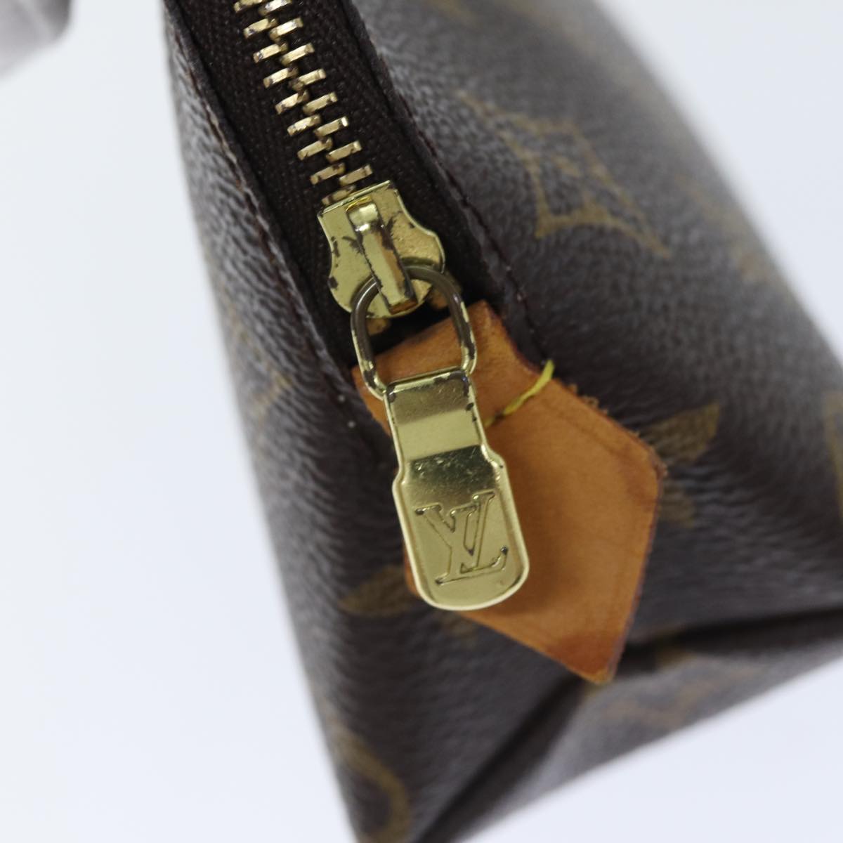 LOUIS VUITTON Monogram Pochette Cosmetic PM Cosmetic Pouch M47515 bs17963