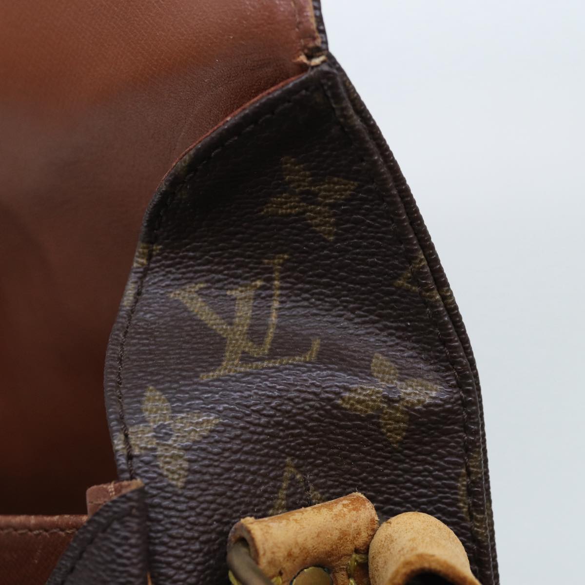LOUIS VUITTON Monogram Cartouchiere MM Shoulder Bag M51253 LV bs17964