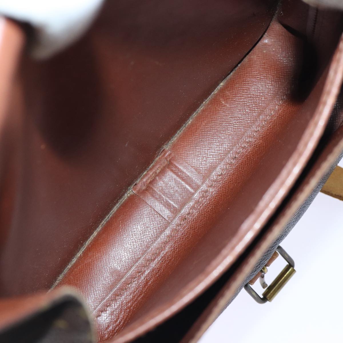 LOUIS VUITTON Monogram Cartouchiere MM Shoulder Bag M51253 LV bs17964