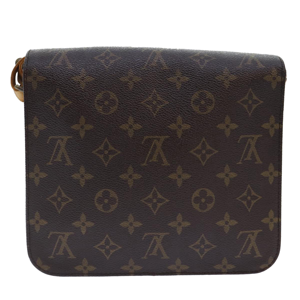 LOUIS VUITTON Monogram Cartouchiere MM Shoulder Bag M51253 LV bs17964