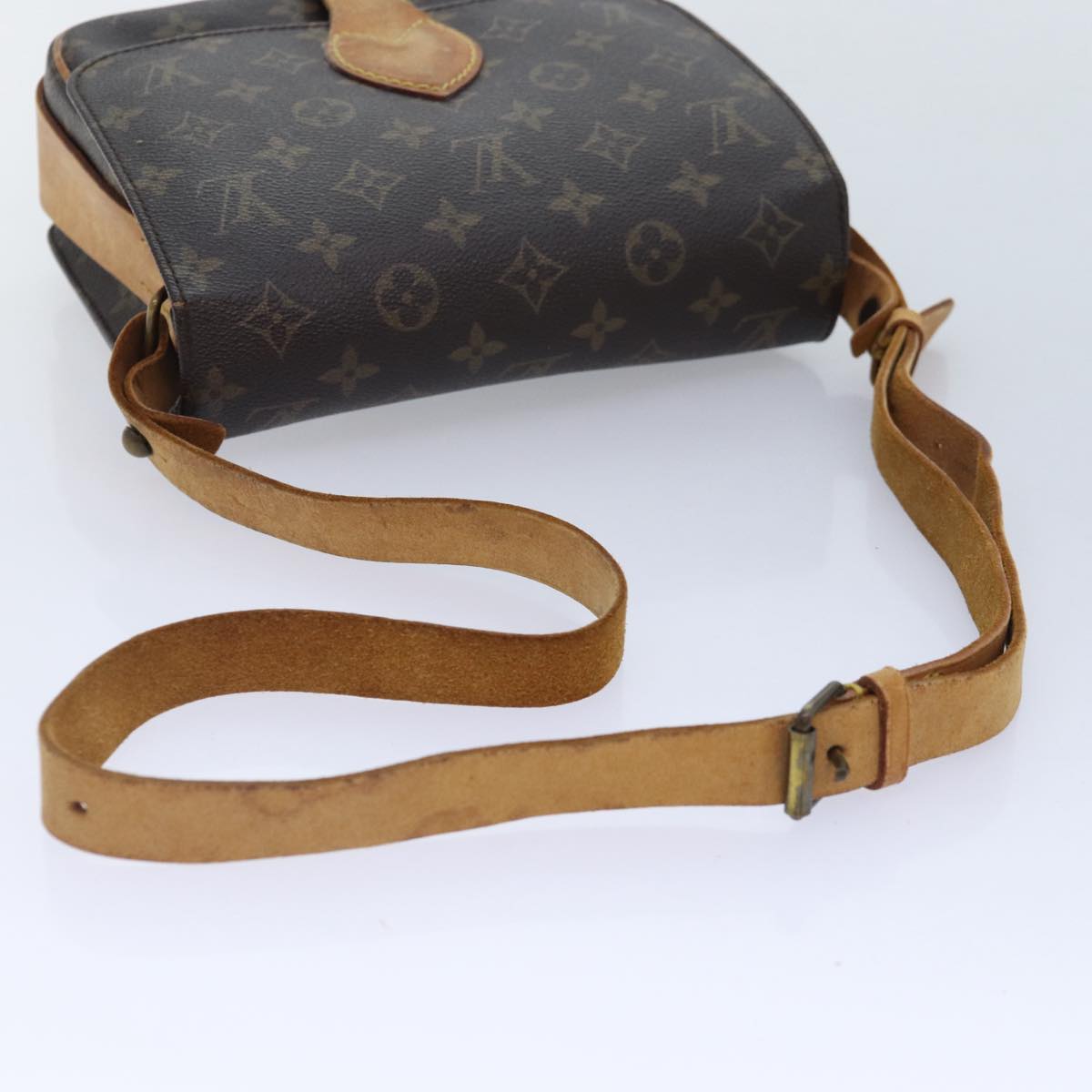 LOUIS VUITTON Monogram Cartouchiere MM Shoulder Bag M51253 LV bs17964