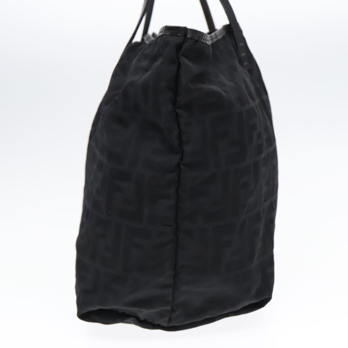 Luxury Fendi Zucca Canvas Tote Bag Nylon Blackbs18020