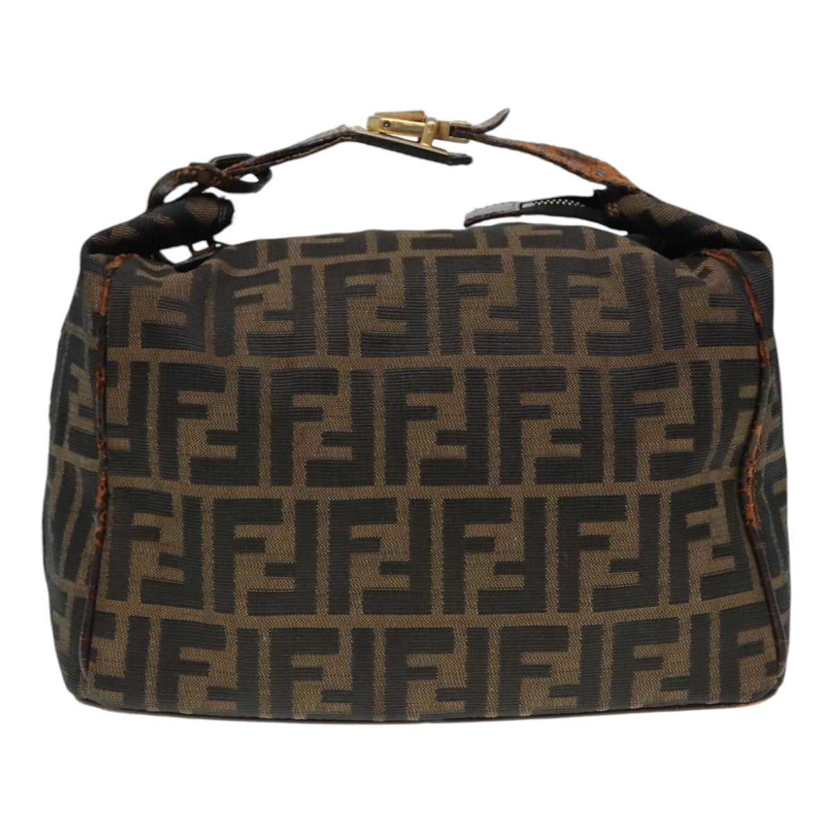 Luxury Fendi Zucca Canvas Hand Bag Brownbs18022