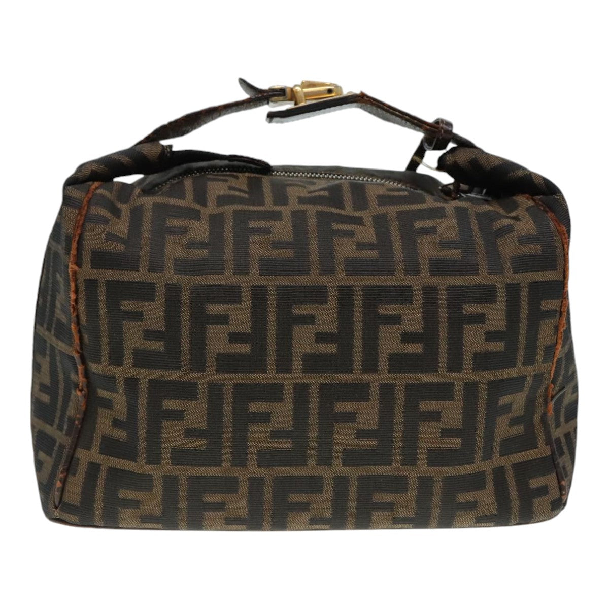 Luxury Fendi Zucca Canvas Hand Bag Brownbs18022