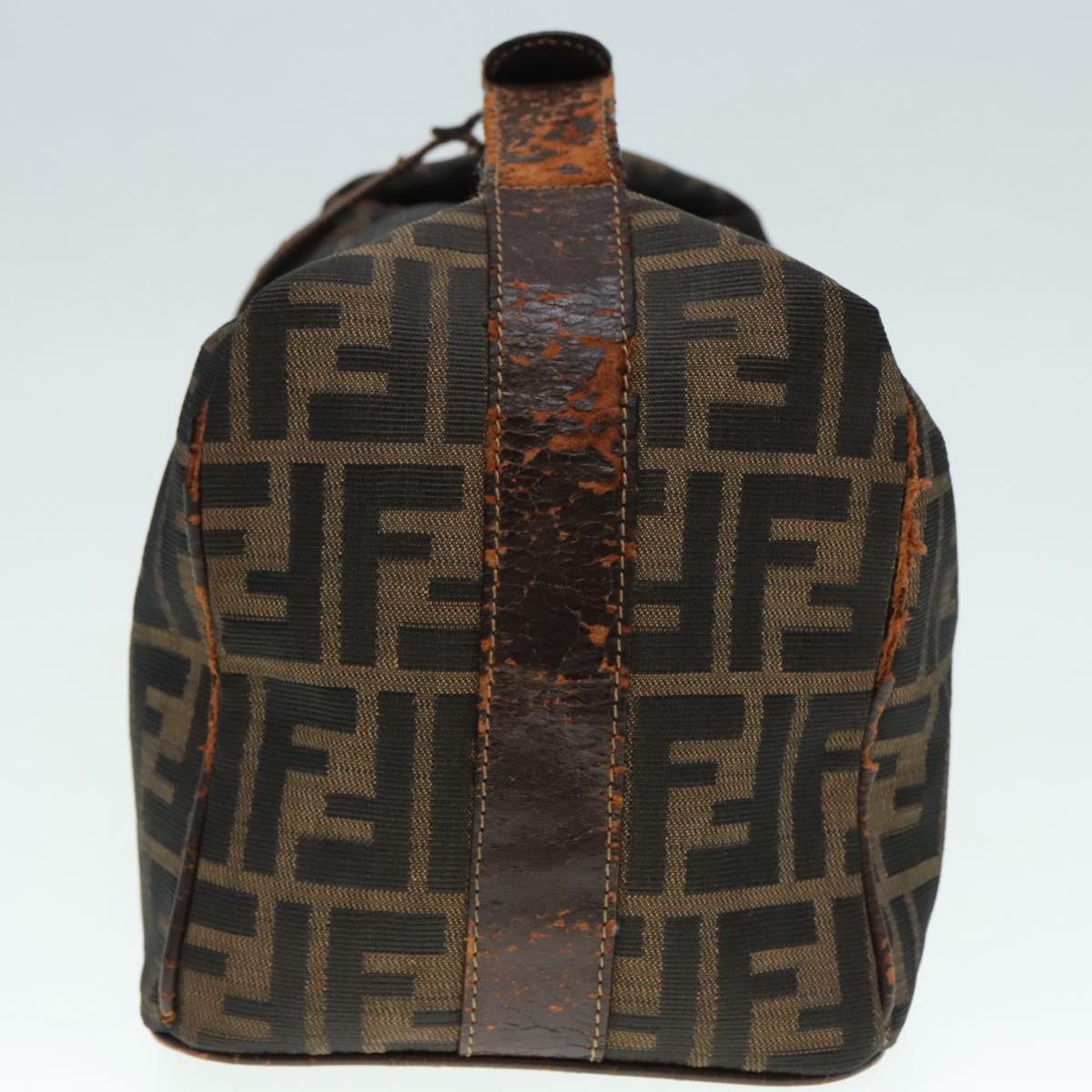 Luxury Fendi Zucca Canvas Hand Bag Brownbs18022