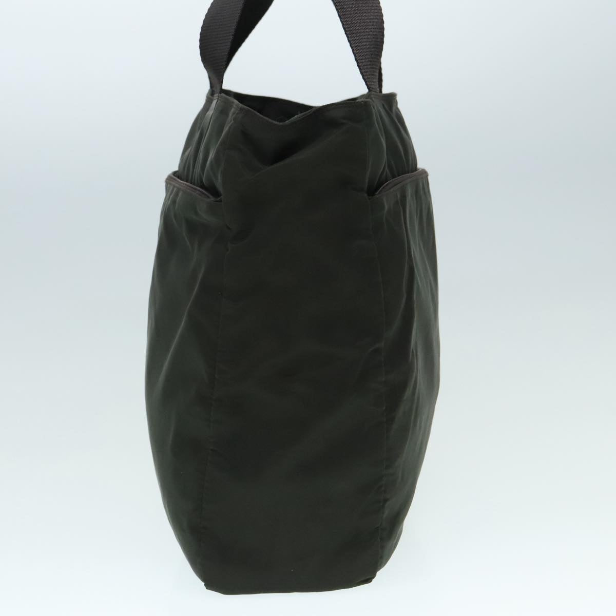 Luxury Prada Tote Bag Nylon Green Silver  bs18029